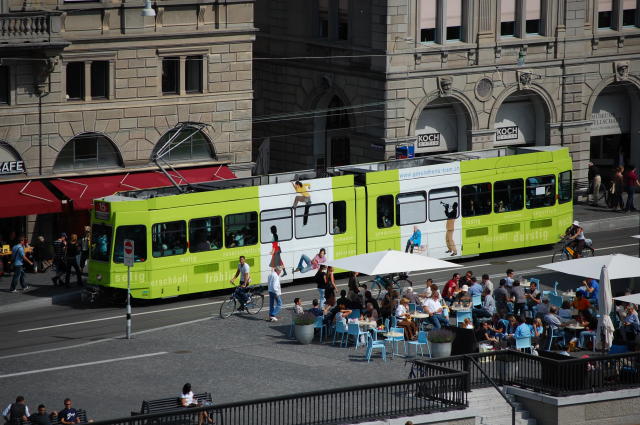 Gesundheitstram, Limmatquai, Zurich